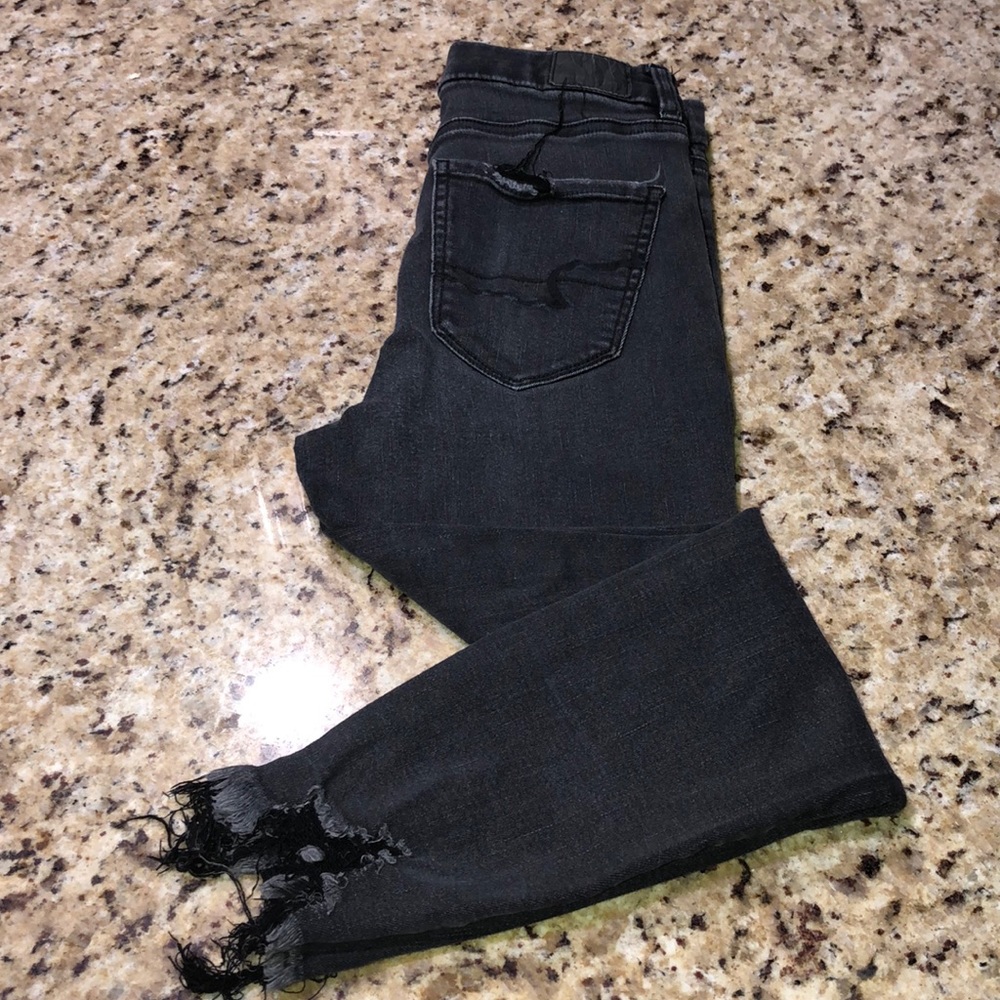 AEO Curvy Super Hi-Rise Jegging Crop